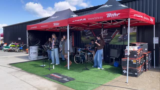 Le concert commence 😁