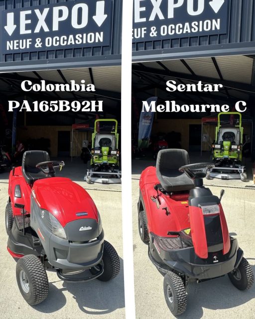 🚨 OCCASION À SAISIR ! 🚨

🔴 Tracteurs tondeuses d’occasion — Columbia PA165B92H & Melbourne C

✅ Moteurs puissants et fiables
✅ Largeurs de coupe : 92 cm et 72 cm
✅ Compact et maniable
✅ Très bon état

📍 Disponibles immédiatement en magasin.
⚡ Premier arrivé, premier servi !

#TracteurTondeuse #Columbia #MelbourneC #Stiga #Occasion